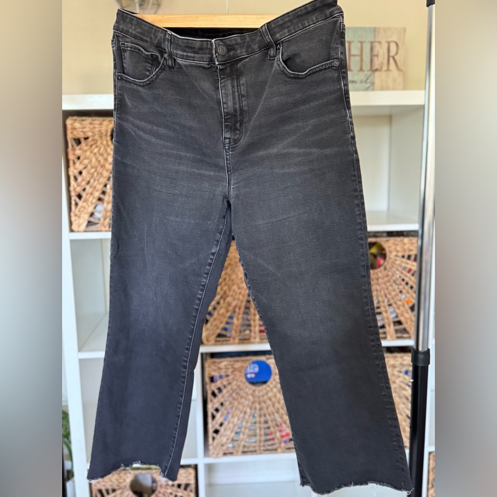 American Eagle Dark Wash Denim Stretch Pants